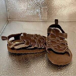 Carter's Brown Sandals Comfortable Casual Design